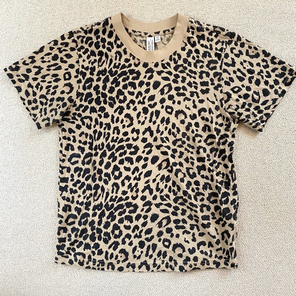 & Other Stories Leopard Print Tee